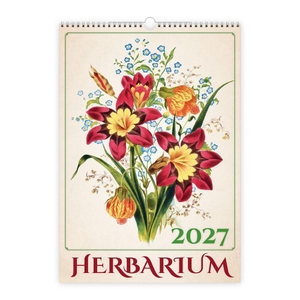 Trötsch Verlag GmbH & Co. KG (Hrsg.). TRÖTSCH - Wandkalender Herbarium 2027 - Wandkalender. Trötsch Verlag GmbH, 2026.