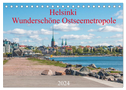 Helsinki - Wunderschöne Ostseemetropole (Tischkalender 2024 DIN A5 quer), CALVENDO Monatskalender