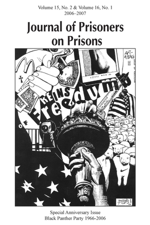 Omowali Alston, Ashanti / Viviane Saleh-Hanna (Hrsg.). Journal of Prisoners on Prisons, V15 #2 & V16 #1. University of Ottawa Press, 2007.
