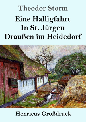 Storm, Theodor. Eine Halligfahrt / In St. Jürgen / Draußen im Heidedorf (Großdruck). Henricus, 2019.