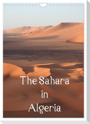 The Sahara in Algeria / UK-Version (Wall Calendar 2025 DIN A4 portrait), CALVENDO 12 Month Wall Calendar