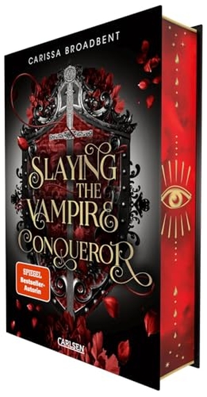 Broadbent, Carissa. Slaying the Vampire Conqueror (Crowns of Nyaxia) - Forbidden Romance trifft auf blutige Romantasy: Eine blinde Assassinin und ein Auftrag, der sie an ihre Grenzen bringt.. Carlsen Verlag GmbH, 2026.