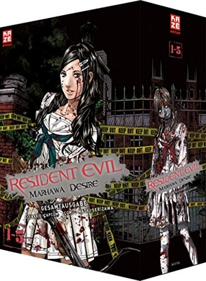 Serizawa, Naoki / Capcom. Resident Evil - Marhawa Desire Gesamtausgabe - Band 1-5. Pegasus Manga, 2021.