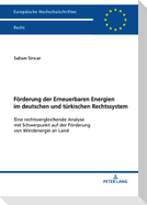 Förderung der Erneuerbaren Energien im deutschen und türkischen Rechtssystem
