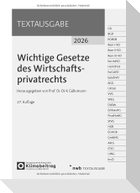 Wichtige Gesetze des Wirtschaftsprivatrechts