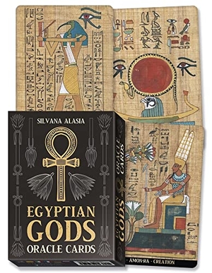 Alasia, Silvana. Egyptian Gods Oracle Cards. Llewellyn Worldwide, Ltd., 2022.