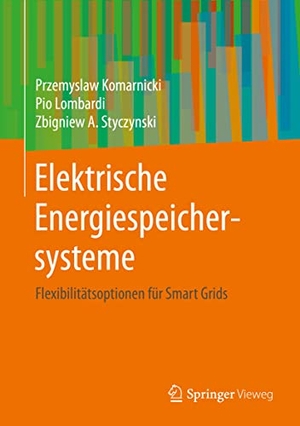 Komarnicki, Przemyslaw / Styczynski, Zbigniew A. et al. Elektrische Energiespeichersysteme - Flexibilitätsoptionen für Smart Grids. Springer Berlin Heidelberg, 2021.
