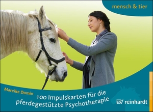 Domin, Mareike. 100 Impulskarten für die pferdegestützte Psychotherapie. Reinhardt Ernst, 2026.