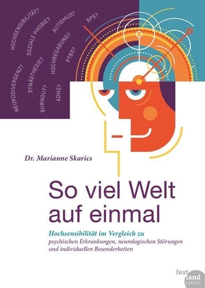 Skarics, Marianne. So viel Welt auf einmal - Hochsensibilität im Vergleich zu psychischen Erkrankungen, neurologischen Störungen und individuellen Besonderheiten. Festland Verlag, 2026.