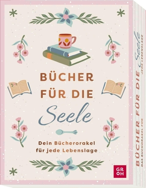 Groh Verlag (Hrsg.). Orakelkarten - Bücher für die Seele - Dein Bücherorakel für jede Lebenslage | 100 Buchtipps für jedes Lebensthema auf 50 Karten in hochwertiger Geschenkbox. Groh Verlag, 2026.