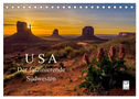 USA Der faszinierende Südwesten (Tischkalender 2025 DIN A5 quer), CALVENDO Monatskalender