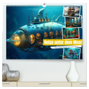 Reise unter dem Meer (hochwertiger Premium Wandkalender 2024 DIN A2 quer), Kunstdruck in Hochglanz