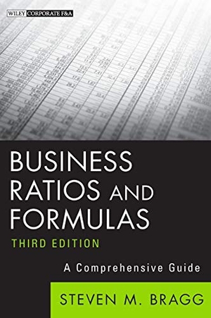 Bragg. Business Ratios 3E. John Wiley & Sons, 2012.