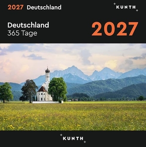 Deutschland - KUNTH 365-Tage-Abreißkalender 2027 - Tägliche Inspiration in Bild und Text. Kalender zum Aufhängen oder Aufstellen.. Kunth GmbH Kalender, 2026.