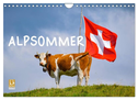 Alpsommer (Wandkalender 2024 DIN A4 quer), CALVENDO Monatskalender
