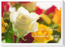 Rosen Blüten Terminkalender (Wandkalender 2024 DIN A2 quer), CALVENDO Monatskalender