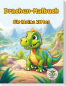 Drachen-Malbuch für kleine Ritter