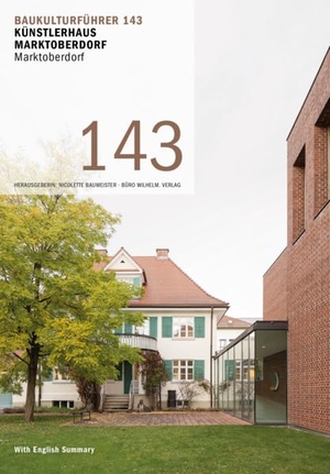 Baumeister, Nicolette (Hrsg.). Baukulturführer 143 - Künstlerhaus Marktoberdorf | Museum für zeitgenössische Kunst - Architekten: Bearth & Deplazes, Chur CH (Neubau) | Franziska Singer Architektur, Marktoberdorf (Sanierung Altbau). Koch-Schmidt-Wilhelm GbR, 2024.