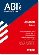 STARK Deutsch - Abi - Auf einen Blick! 2027 Hessen