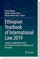 Ethiopian Yearbook of International Law 2019