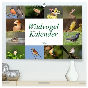 Bucher, Leo. Wildvogelkalender (hochwertiger Premium Wandkalender 2024 DIN A2 quer), Kunstdruck in Hochglanz - Das ideale Geschenk für Vogelliebhaber. Calvendo, 2023.
