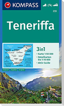 KOMPASS Wanderkarte 233 Teneriffa 1:50.000