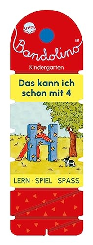 Nicolas, Birgitta. Bandolino. Das kann ich schon mit 4 - Lernspiel mit Lösungskontrolle für Kinder ab 4 Jahren. Arena Verlag GmbH, 2023.