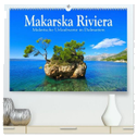 Makarska Riviera - Malerische Urlaubsorte in Dalmatien (hochwertiger Premium Wandkalender 2025 DIN A2 quer), Kunstdruck in Hochglanz
