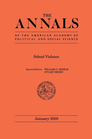 Hinkle, William G / Stuart Henry. School Violence. Sage Publications, Inc., 2000.