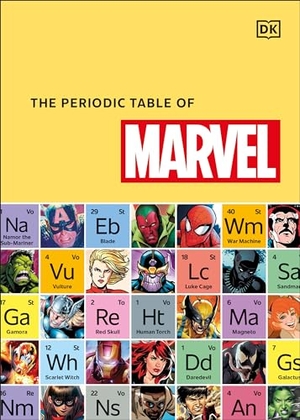 Scott, Melanie. The Periodic Table of Marvel. DK Publishing (Dorling Kindersley), 2021.