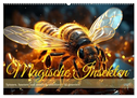 Magische Insekten (Wandkalender 2025 DIN A2 quer), CALVENDO Monatskalender