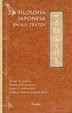 Heisig, James W.. La Filosofia Japonesa En Sus Textos. Herder & Herder, 2021.