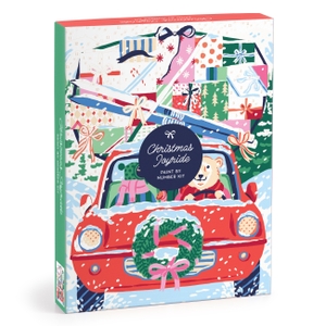 Galison. Christmas Joyride 9 X 12 Paint by Number Kit. Galison, 2026.