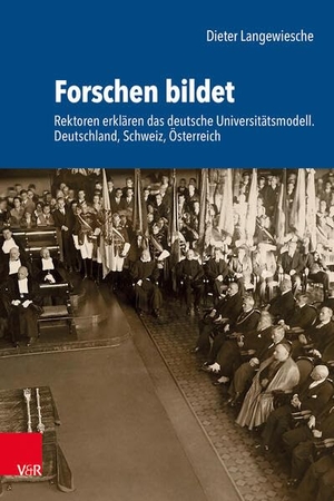 Langewiesche, Dieter. Forschen bildet - Rektoren erklären das deutsche Universitätsmodell. Deutschland, Schweiz, Österreich. Vandenhoeck + Ruprecht, 2025.