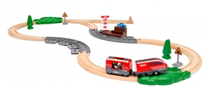 BRIO World - 36102 Zugset mit Rückziehmotor | Zugset-Zubehör für Kinder ab 3 Jahren. Ravensburger Spieleverlag, 2025.