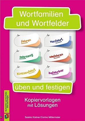 Kistner, Saskia / Corina Mittermaier. Wortfamilien und Wortfelder üben und festigen - Kopiervorlagen mit Lösungen, Klasse 2-4. Verlag an der Ruhr GmbH, 2023.