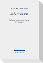 Außer sich sein