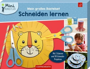 Mein großes Bastelset: Schneiden lernen - Mit 2 Scheren und 30 Schneide-Projekten. Coppenrath, 2026.