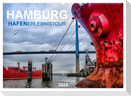 Hamburg Hafenerlebinstour (Wandkalender 2024 DIN A2 quer), CALVENDO Monatskalender
