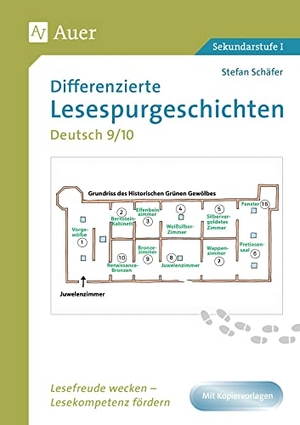 Schäfer, Stefan. Differenzierte Lesespurgeschichten Deutsch 9-10 - Lesefreude wecken - Lesekompetenz fördern (9. und 10. Klasse). Auer Verlag i.d.AAP LW, 2022.