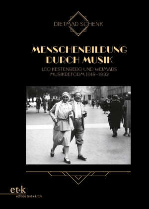 Schenk, Dietmar. Menschenbildung durch Musik - Leo Kestenberg und Weimars Musikreform 1918-1932. Edition Text + Kritik, 2023.