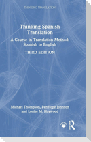 Thinking Spanish Translation