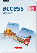 English G Access Band 5/6: 9./10. Schuljahr - Allgemeine Ausgabe - Wordmaster mit Lösungen