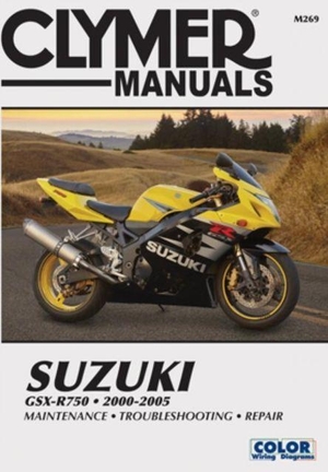 Clymer. Suzuki GSX-R750 2000-05. Haynes Publishing Group, 2017.