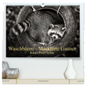 Waschbären - Maskierte Gauner (hochwertiger Premium Wandkalender 2024 DIN A2 quer), Kunstdruck in Hochglanz