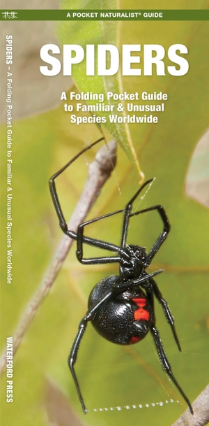 Kavanagh, James. Spiders - A Folding Pocket Guide to Familiar & Unusual Species Worldwide. Globe Pequot Publishing Group Inc, 2022.