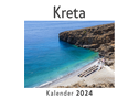Kreta (Wandkalender 2024, Kalender DIN A4 quer, Monatskalender im Querformat mit Kalendarium, Das perfekte Geschenk)