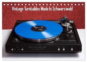 Müller, Gerhard. Vintage Turntables Made In Schwarzwald (Tischkalender 2024 DIN A5 quer), CALVENDO Monatskalender - Nahaufnahmen von Schallplattenspielern aus dem Schwarzwald. Calvendo, 2023.