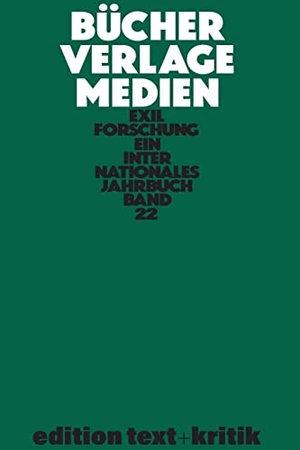 Krohn, Claus-Dieter / Et Al. (Hrsg.). Bücher, Verlage, Medien. De Gruyter, 2005.