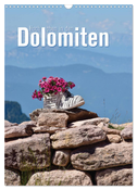 Hoch oben in den Dolomiten (Wandkalender 2025 DIN A3 hoch), CALVENDO Monatskalender